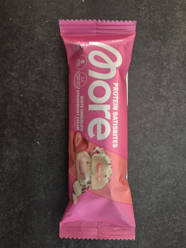 More Nutrition Protein Satisbites — White Chocolate Strawberry Cream