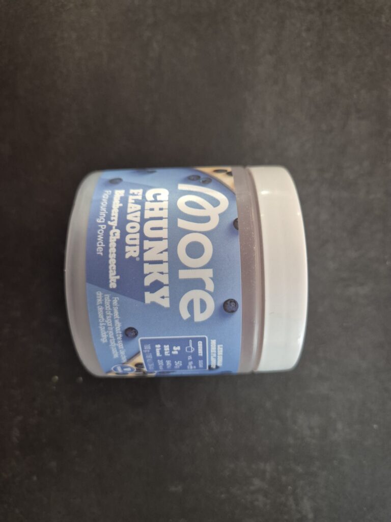 More Nutrition Chunky Flavour — Blueberry Cheesecake (150 g)