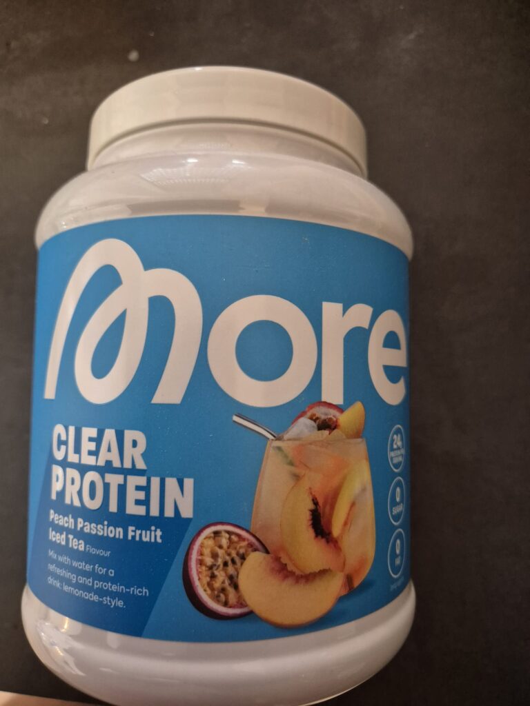 More Nutrition Clear Protein — Peach Passion Fruit Iced Tea (600 g)