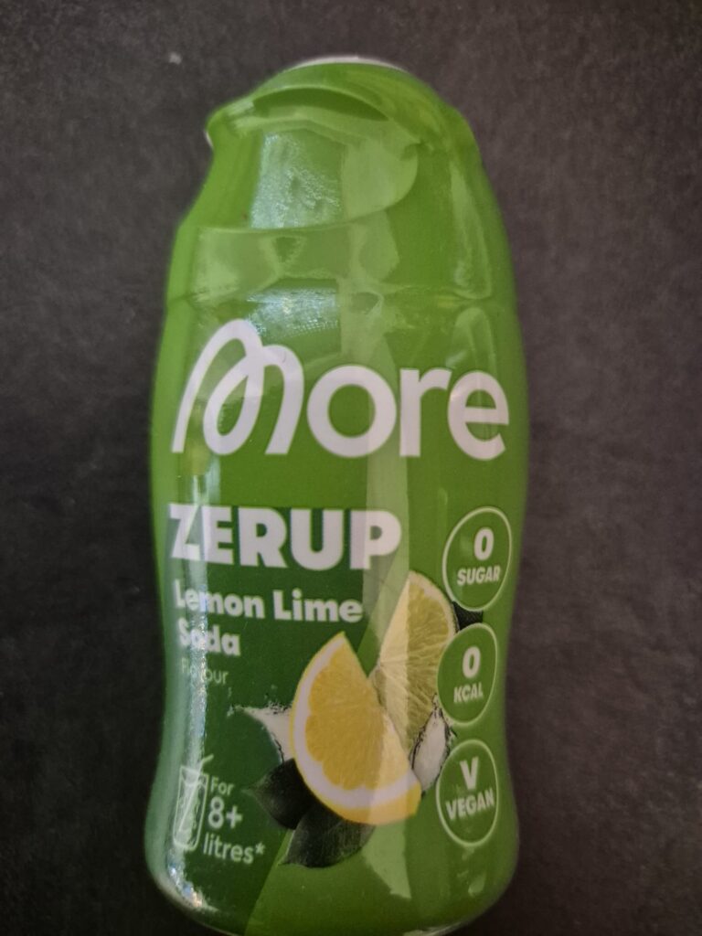 More Nutrition Zerup — Lemon Lime Soda (4 × 65 ml)