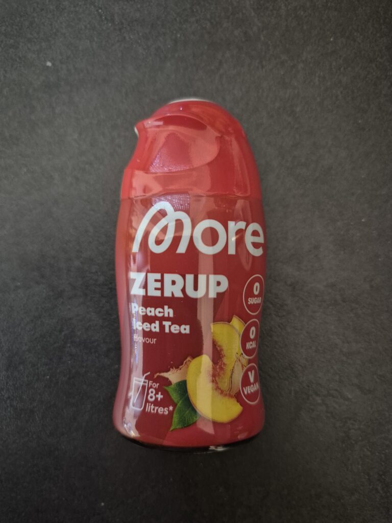 More Nutrition Zerup — Peach Iced Tea (65 ml)